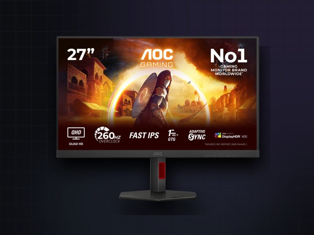 AOC Gaming Q27G4ZR (resmî görsel)