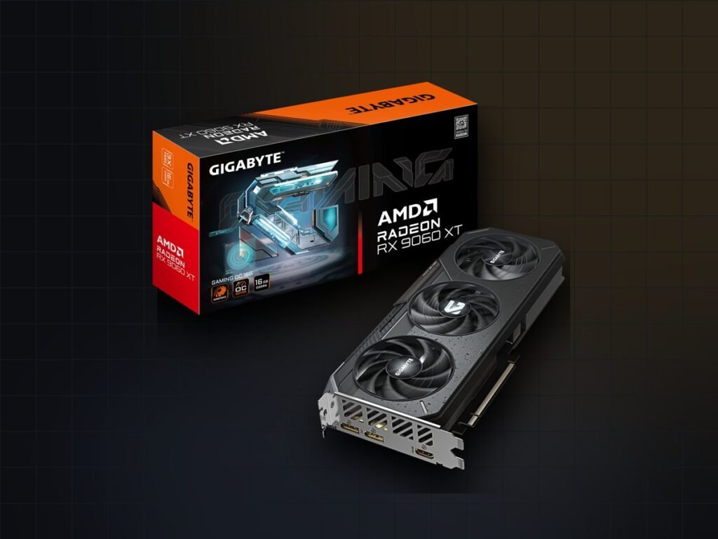 Gigabyte Radeon RX 9060 XT Gaming OC 16G (resmî görsel)
