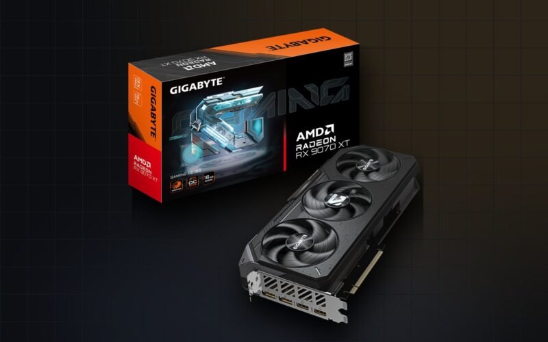 Gigabyte Radeon RX 9070 XT Gaming OC 16G (resmî görsel)