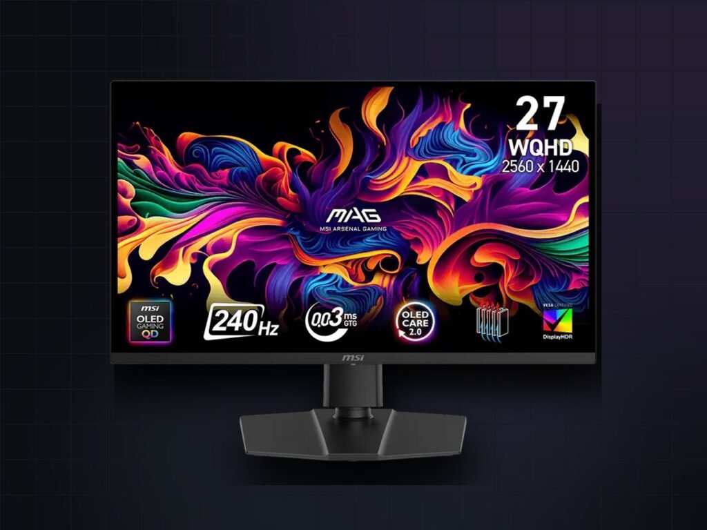 MSI MAG 273QP QD-OLED X24 (resmî görsel)