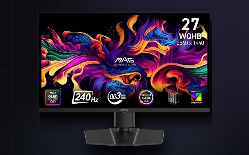 MSI MAG 273QP QD-OLED X24 (resmî görsel)